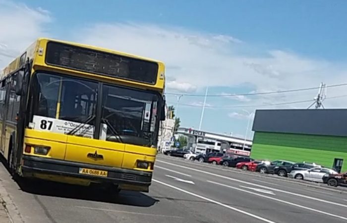 87 автобус Київ