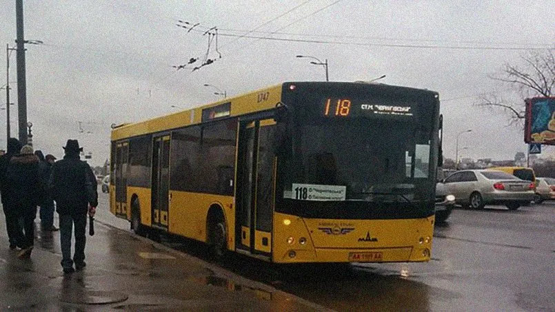 118 автобус Київ